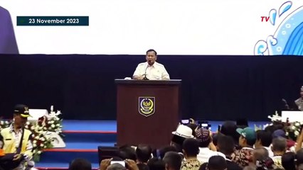 [FULL] Pidato Lengkap Menhan Prabowo di Rakerda II DPD Apdesi Jawa Barat