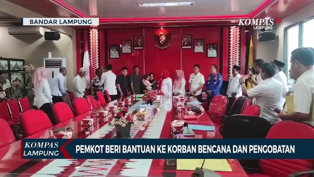 Pemkot Beri Bantuan ke Korban Bencana dan Pengobatan