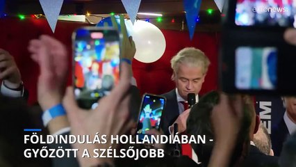 Földindulás Hollandiában – győzött a szélsőjobb