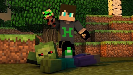 Geri Zekalı Zombiler !!! - Minecraft Hayran Haritası !!!