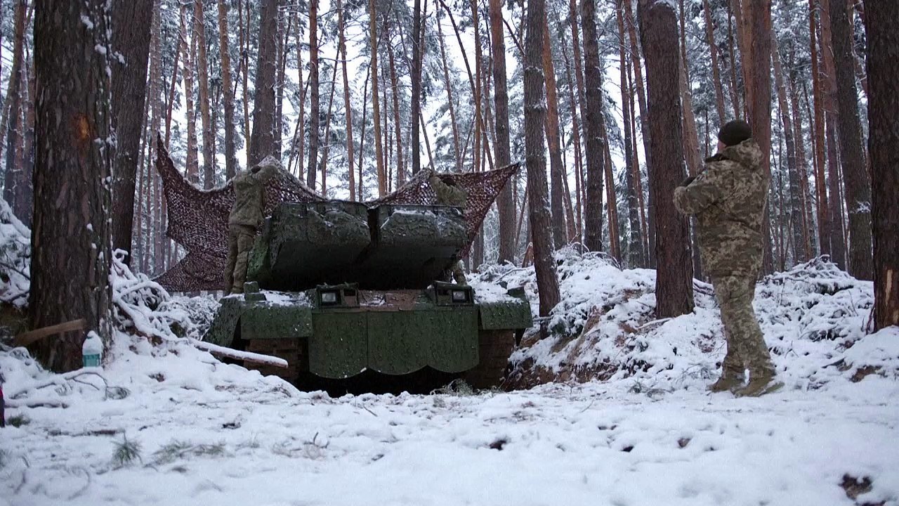 Deutscher Leopard-2-Panzer in der Ukraine: 'Er rettet Leben'