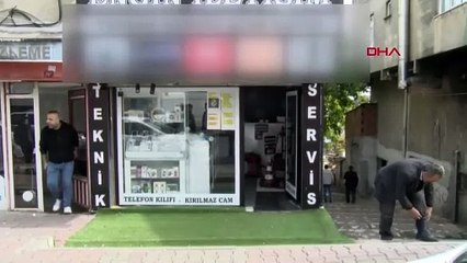 Gaziosmanpaşa'da cep telefonu dükkanına silahlı saldırı