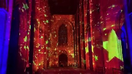Luxmuralis at Peterborough Cathedral