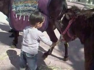 iñaki en la feria romana de calpe