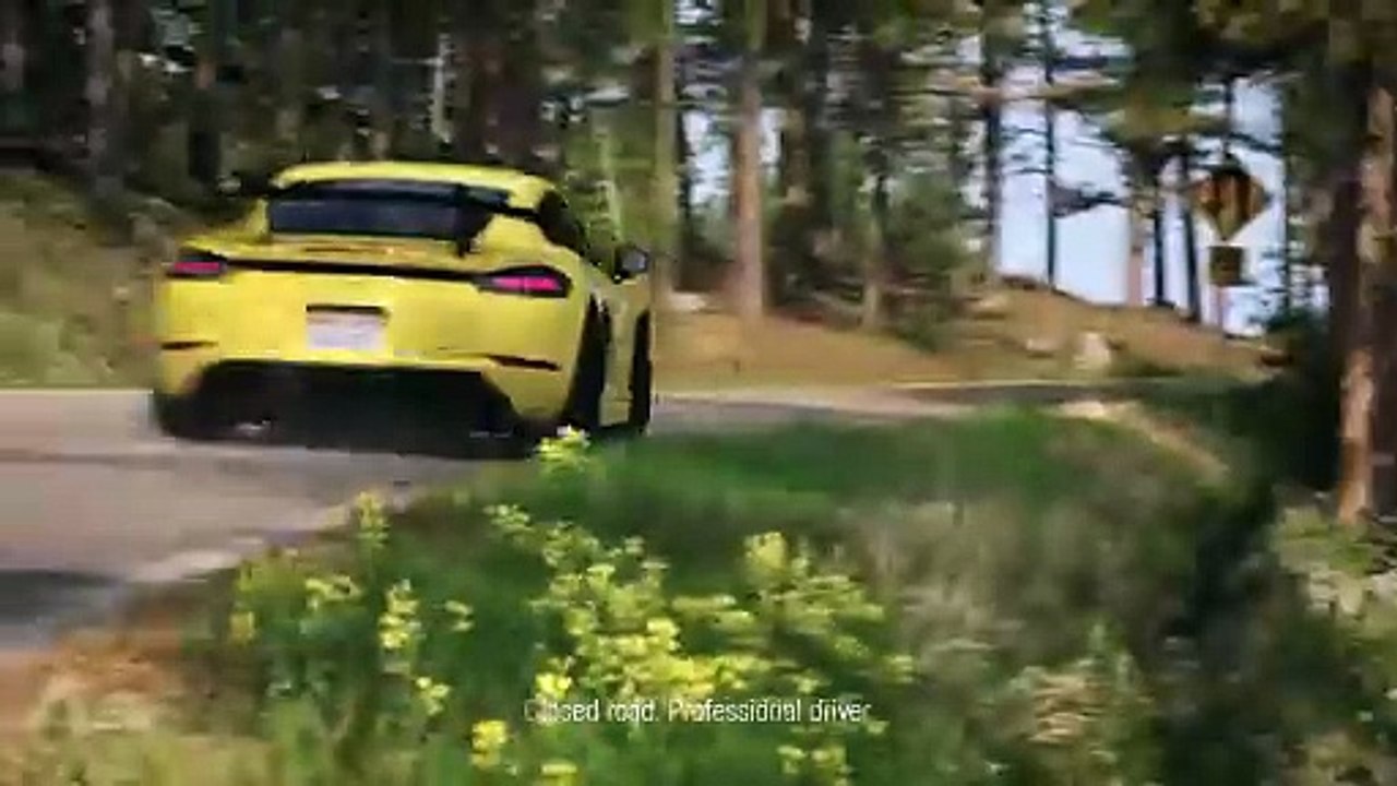 VÍDEO: Un Porsche 718 Cayman GT4 RS ¡a fondo! Sube el volumen y disfruta de su sonido