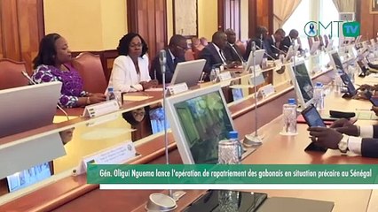 [#Reportage]#Gabon : Gén. Oligui Nguema lance l'opération de rapatriement des gabonais en situation précaire au Sénégal