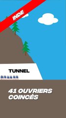 41 ouvriers coincés sous terre en Inde