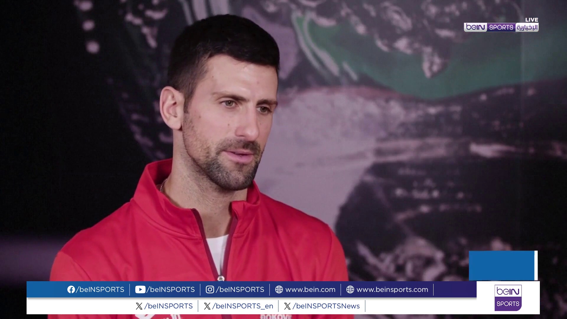 دجوكوفيتش يعرب عن اعتزازه بالمشاركة مع المنتخب الصربي في منافسات كأس ديفيس