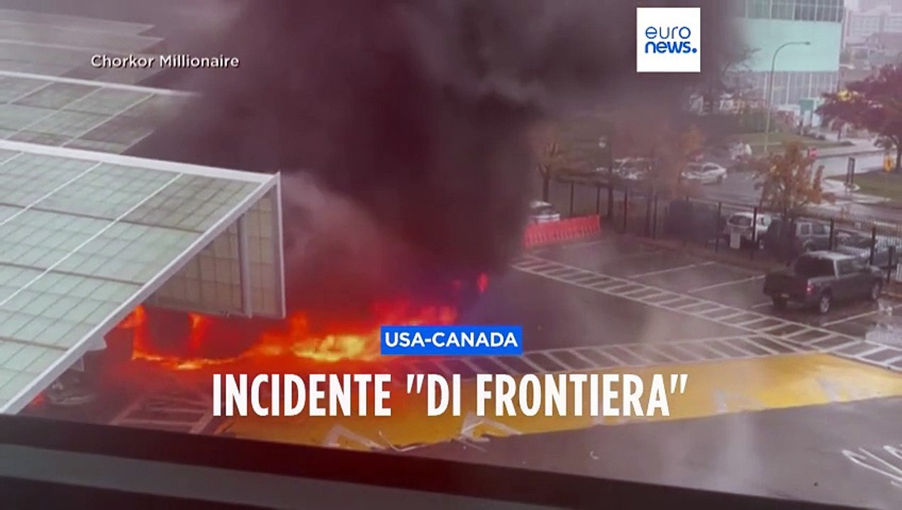 Esplosione di un'auto sul ponte delle Cascate del Niagara: FBI: "Non è terrorismo"