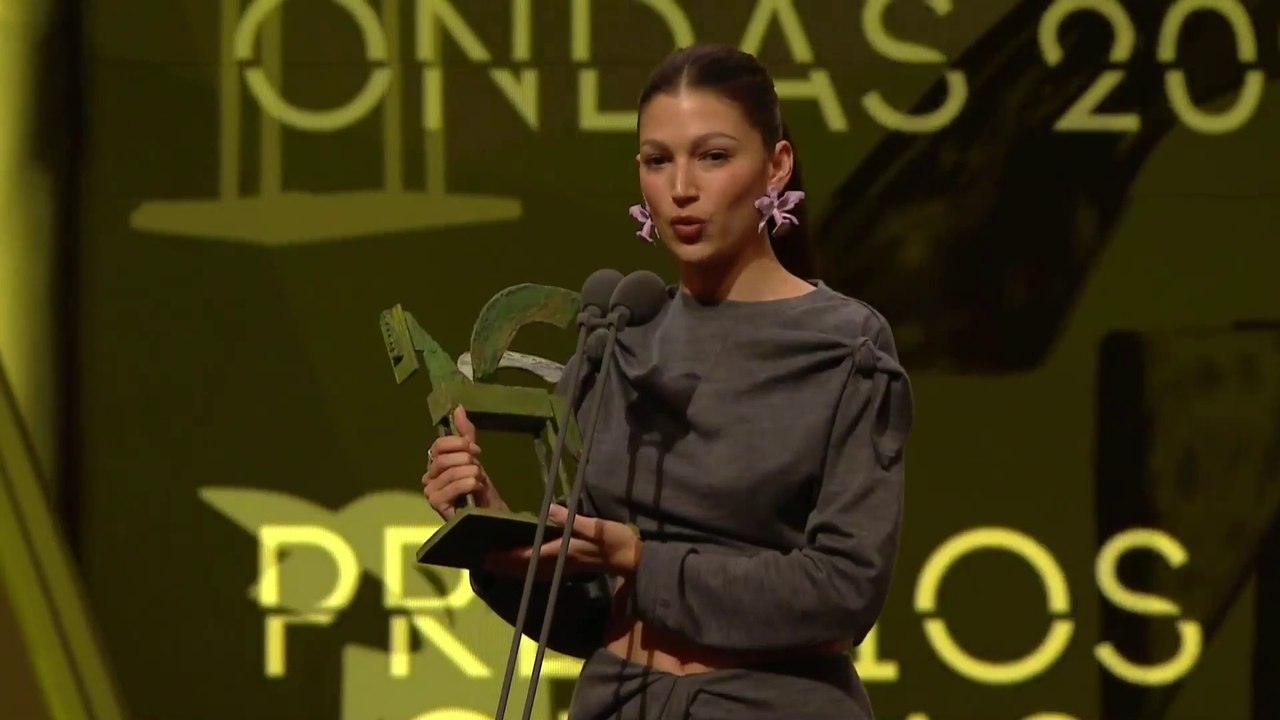 Úrsula Corberó gana el Premio Ondas por interpretar a la policía Rosa Peral en 'El cuerpo en llamas'