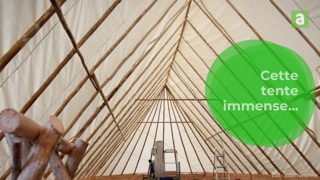 Un shaputuan à la Bourse pour Plaisirs d'Hiver: on vous explique d'où vient cette tente