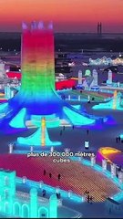  Le Ice and Snow World. Trois fois plus grand que DisneyLand Paris