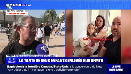 "Le Hamas a pris deux photos (...), c'est tout ce qu'on a pour l'instant": la tante de deux enfants otages témoigne