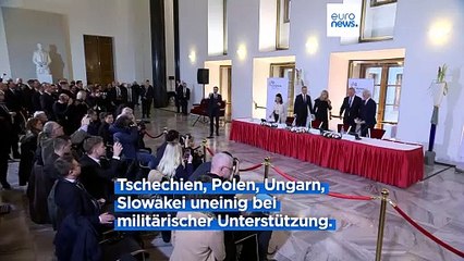 Visegrad-Länder einig: Sie wollen den Sieg der Ukraine