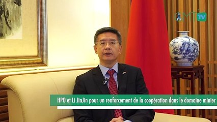 [#Reportage]#Gabon : HPO et Li JinJin pour un renforcement de la coopération dans le domaine minier