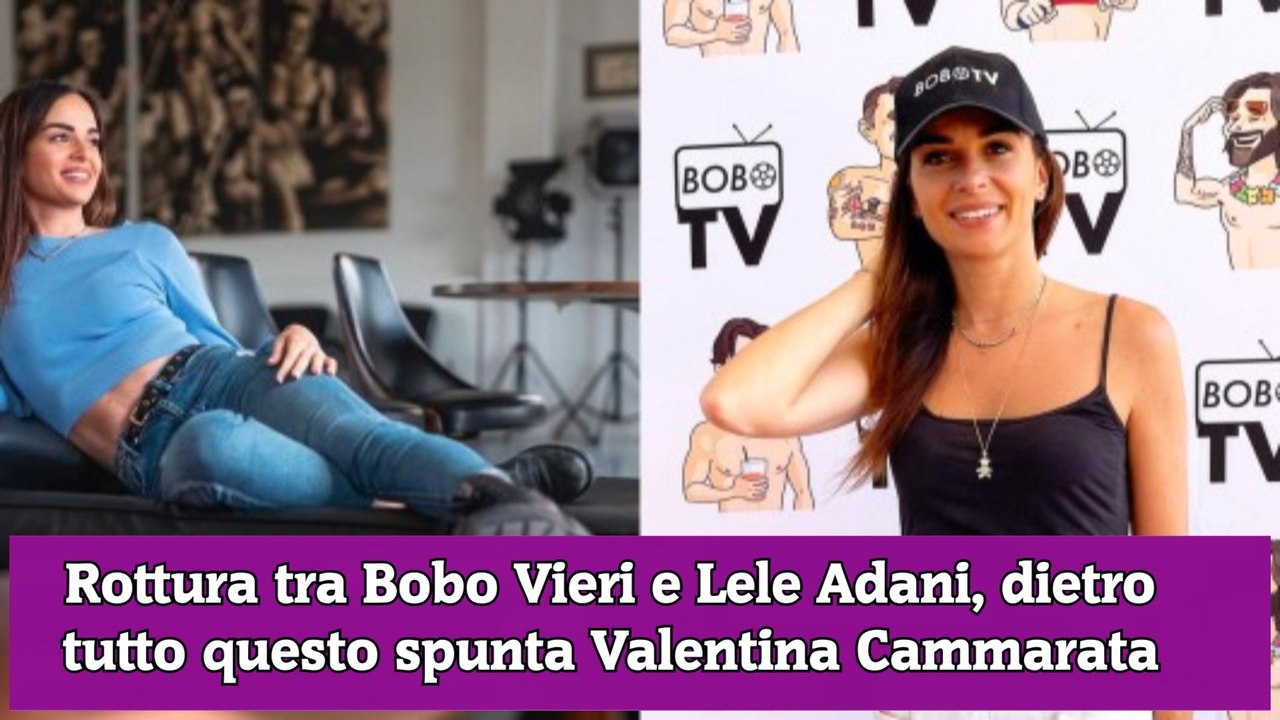 Rottura tra Bobo Vieri e Lele Adani, dietro tutto questo spunta Valentina Cammarata