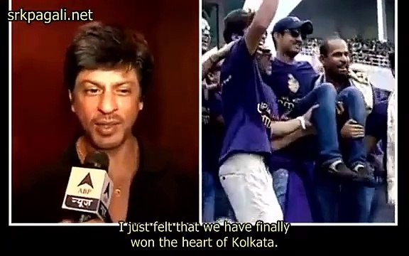 Shahrukh Khan's interview about the victory of KKR, freedom of happiness etc.