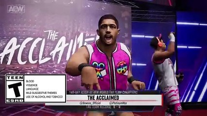 AEW Fight Forever   Dynamite feat. The Acclaimed Trailer