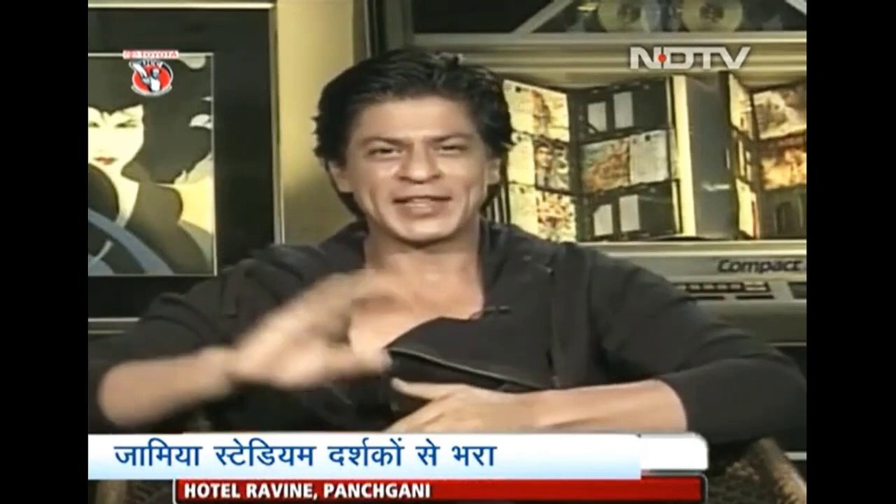 Shahrukh Khan's interview after Toyota University Cricket Championship final match