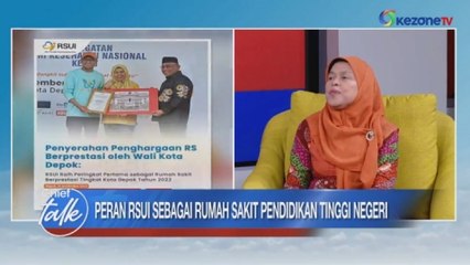 CHIEF TALK: Kisah Dirut RSUI jadi Pemimpin Wanita Tangani RS dalam PTN