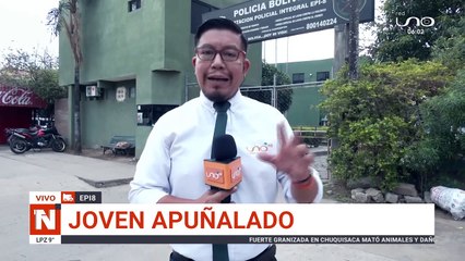 Joven apuñalado por intento de robo