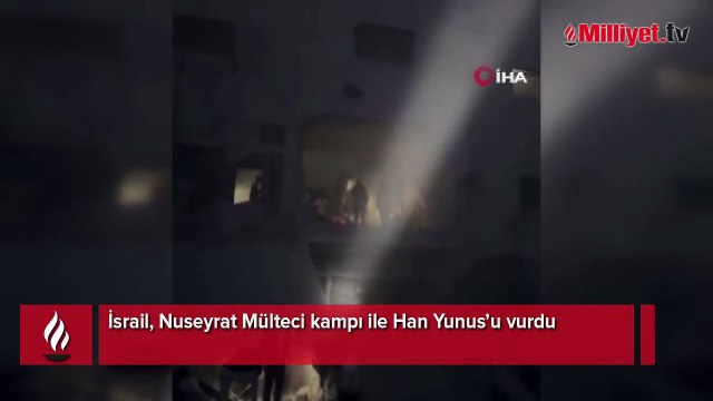 İsrail, Nuseyrat Mülteci kampı ile Han Yunus’u vurdu: 20 ölü