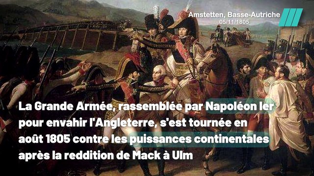 La bataille d'Amstetten | 5 Novembre 1805