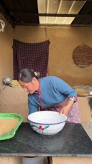 Today I made very tasty wheat and rice mixed jaggery at home. Home Cooking Recipes