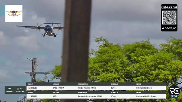 Avião bate com cauda na pista de aterragem. Passageiros em segurança