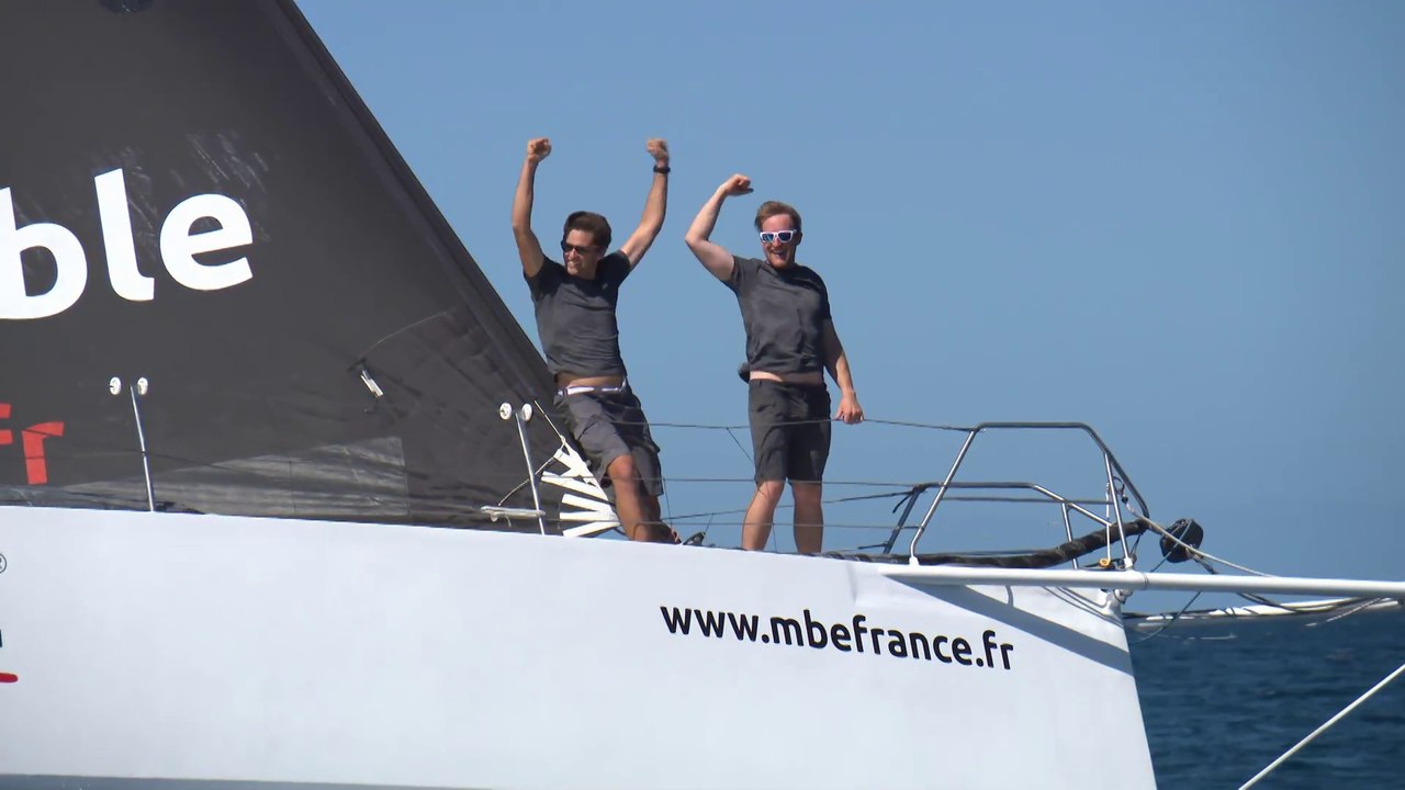 Transat Jacques Vabre Normandie Le Havre 2023 - 22 /11/2023 - ARRIVÉE MAIL BOXES ETC (MBE)