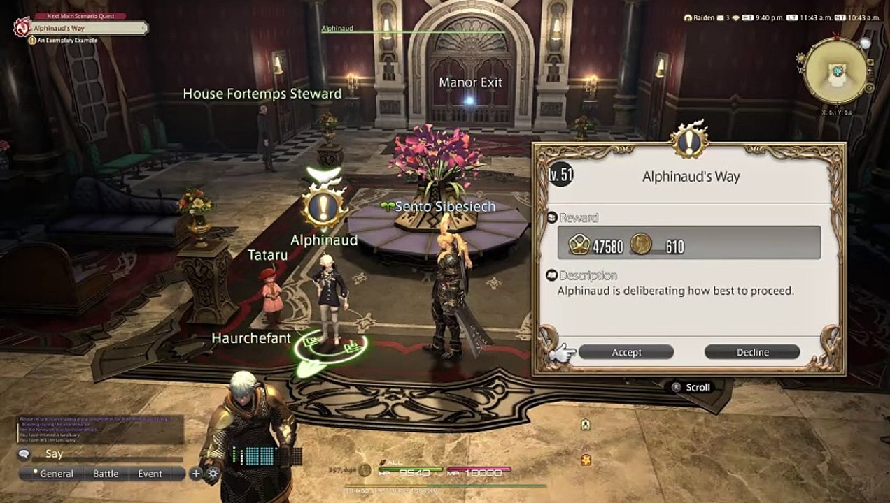 Final Fantasy 14 - Alphinaud's Way | Heavensward Main Scenario Quest | 4K60FPS