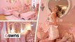 Pink-obsessed woman spends$20k creating an 80s Barbie-themed apartment