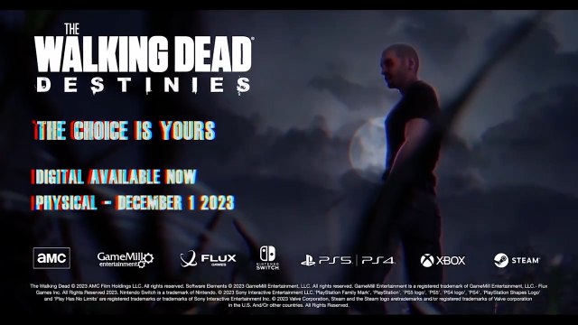 The Walking Dead Destinies Official Shane Trailer