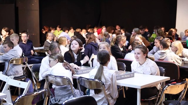 Dziennik Zachodni / Olimpiada gier planszowych IPN / reporter Tomasz Kawka