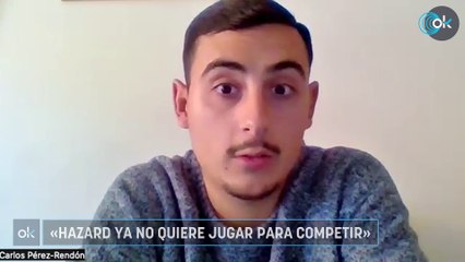 Carlos Pérez, el entrenador de Hazard en el 'infantil' del Majadahonda: «lo presenté como a uno más»