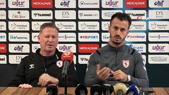 Samsunspor Teknik Direktörü Markus Gisdol: Beşiktaş maçından galibiyetle ayrılmak istiyoruz