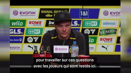 Dortmund - Terzic : "Tirer les bonnes conclusions et les appliquer sur le terrain"