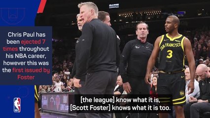 Paul insists referee has a vendetta against him