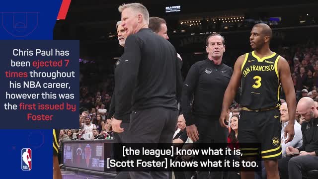 Paul insists referee has a vendetta against him