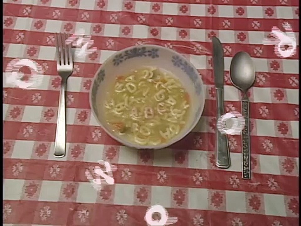 William Wegman - Alphabet Soup (1995) Opening Intro Sequence (HD DVD Rip) copy