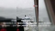 Zonguldak'ta batan Türk bayraklı geminin son yardım çağrıları ortaya çıktı