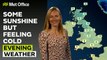 Met Office Evening Weather Forecast 23/11/23 - Staying cloudy in the west