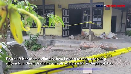 Polisi Ungkap Sosok Mayat Wanita yang Dicor di Blitar, Ternyata Istri Terduga Pelaku