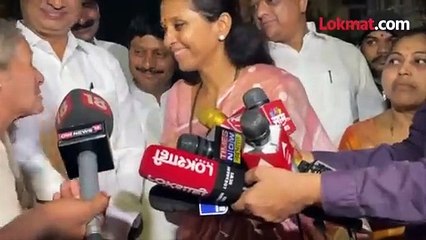 सुप्रिया सुळे बोलत होत्या, मध्येच आजी आल्या, तेव्हा काय घडलं?
