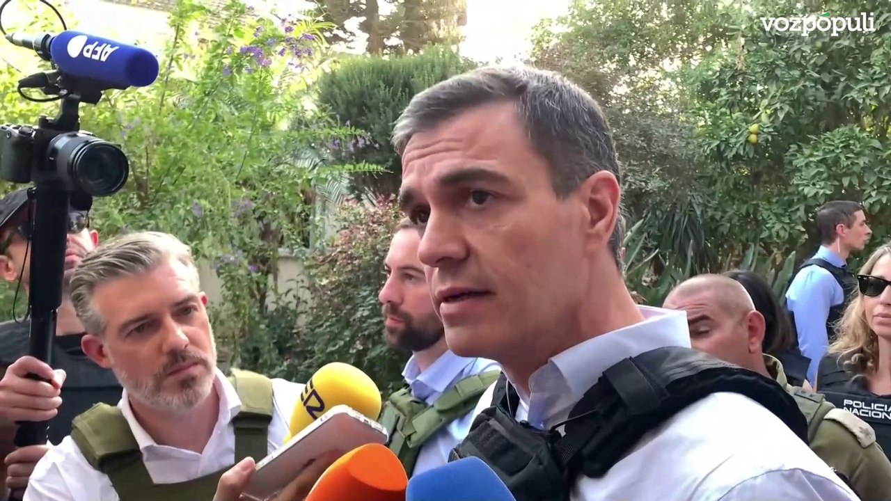 Sánchez dice haber recorrido "sobrecogido" uno de los kibutzs atacados por Hamás el 7 de octubre