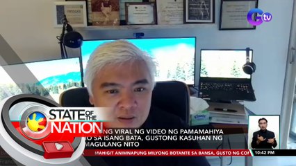 Uploader ng viral ng video ng pamamahiya umano sa isang bata, gustong kasuhan ng mga magulang nito | SONA
