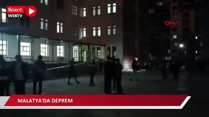 Malatya’da peş peşe korkutan deprem