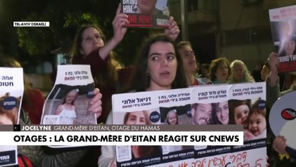 Download Video: La réaction de la grand-mère d’un otage du Hamas : «Je pense que mon petit-fils ne fera pas parti des otages libérés»