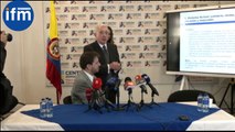 Rueda de prensa Álvaro Uribe conclusiones encuentro con Petro