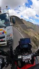 Near Miss On a Narrow Mountain Road